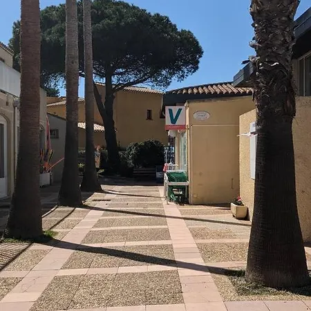 T3 Climatise Dans Village Vacance Avec Piscine, Proximite Plage Et Parking Agde Exterior foto
